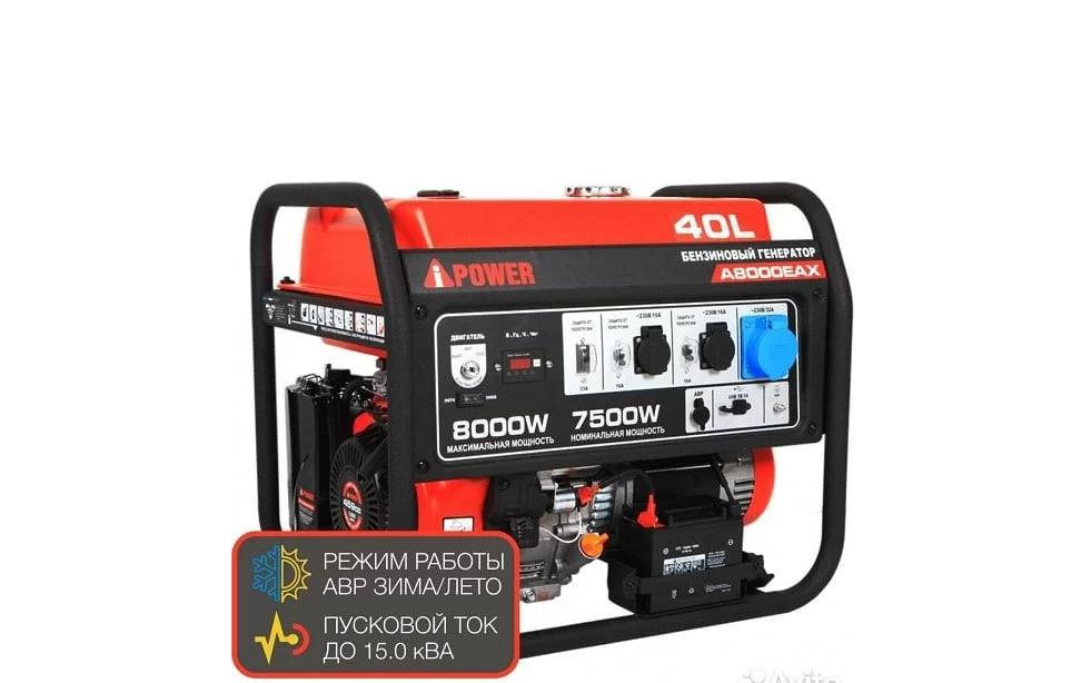 Генератор бензиновый A-iPower A8000EAX ОПТ фото 1