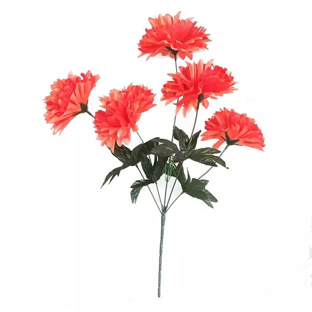 Букет с шафранами на 5 голов 53см 282-498 фото 2