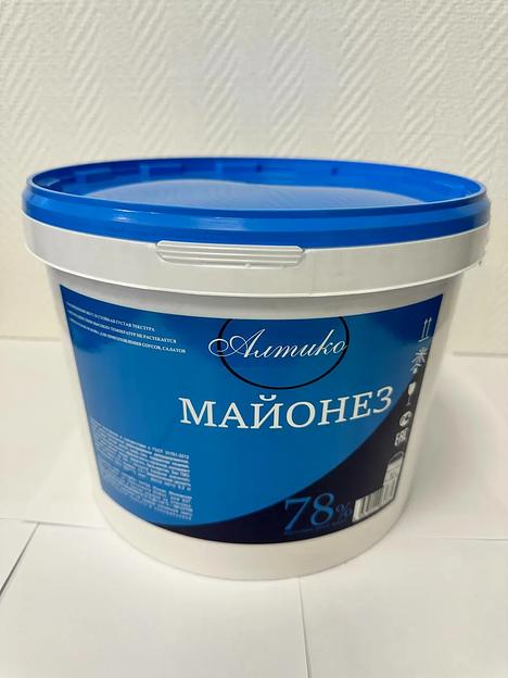 Майонез Алтико «Провансаль» 78 % жирности, 10л ОПТ фото 1