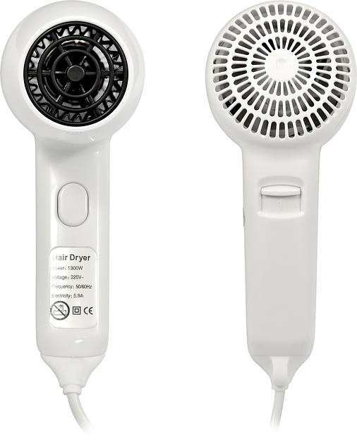 Фен Puff 1300 1300Вт белый фото 2