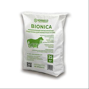 Минеральная подстилка для животных SORBECO «BIONICA» фото 1