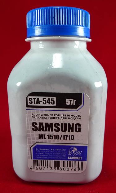 Тонер SAMSUNG ML-1510/20/1660/65/1710/50/1860/65/216x/SCX 3x00 (фл. 57г) B&W Standart фас.Россия фото 1