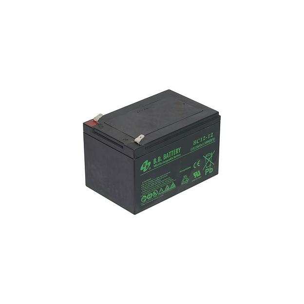 Аккумуляторная батарея BB BC 12-12 для ИБП 12В, 12Ач фото 1