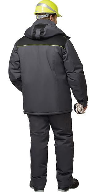 Костюм «Сириус-Ховард» зимний куртка и брюки, темно-серый ОПТ фото 7