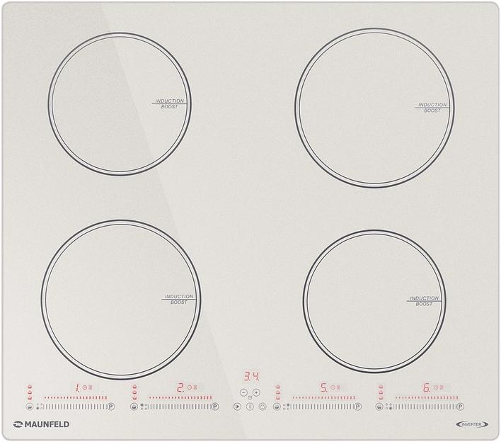 Индукционная варочная поверхность Maunfeld CVI594SBG Inverter бежевый фото 1