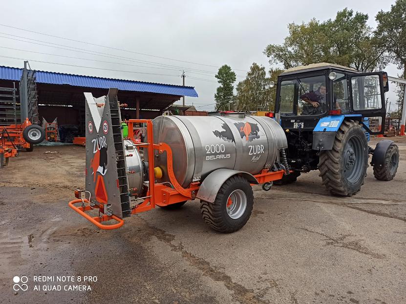 Опрыскиватель садовый прицепной с приставкой Колонна 2.0 и бочкой из нержавеющей стали фото 10