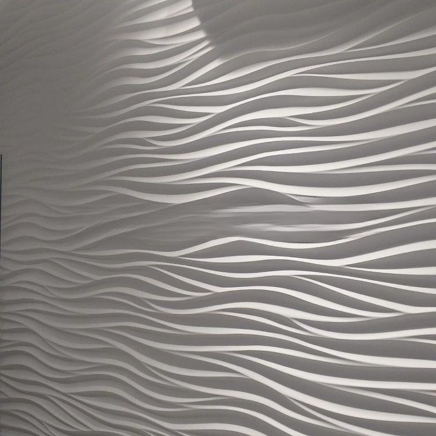 Панель гипсовая 3D премиум «Венецианская волна» 500×500 мм фото 4