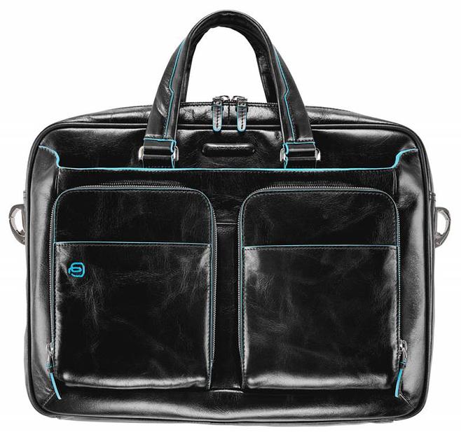 Сумка Piquadro Blue Square CA2849B2/N черный натур.кожа фото 1