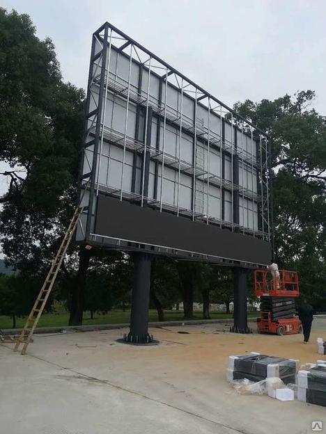 Светодиодный уличный экран Билборд P8 размер 6,08Х2,88 = 17,5104 кв.м фото 3