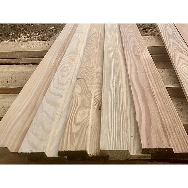 Доска Четверть из лиственницы 20х70 мм сорт C Профиль 1 фото 1