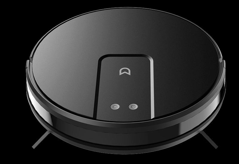 Робот-пылесос с гироскопом Robot vacuum IRBIS Peach 0121,2500 mAh,28W,2000Pa, Hyroscope, Black, charging stat, remote, roller brush & cloth for wet, 2 in 1 water tank & dust collector, brushes 2, HEPA filter 2, cleaning brush (IRP0121_b) фото 2