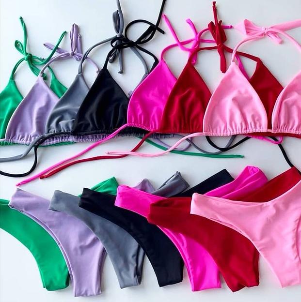 Трусики-бразильяна для купания ОПТ фото 5