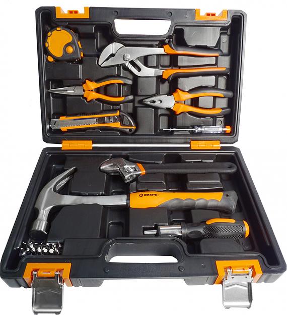 Набор инструментов Вихрь 73/6/7/10 23 предмета (жесткий кейс) фото 3