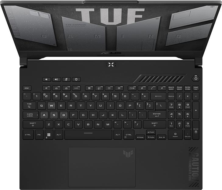 Ноутбук Asus TUF Gaming F15 FX507ZI4-LP041 Core i7 12700H 32Gb SSD1Tb NVIDIA GeForce RTX4070 8Gb 15.6" IPS FHD (1920x1080) noOS grey WiFi BT Cam (90NR0FV7-M003H0) фото 5