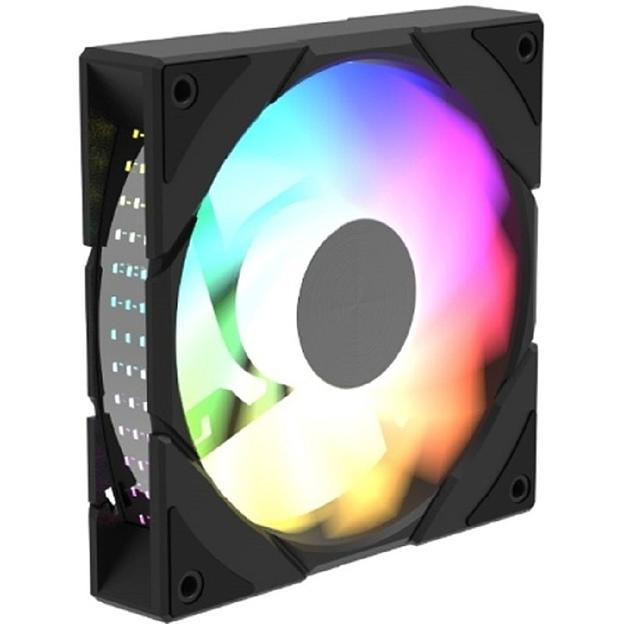 Case fan Deepcool CG580 FAN BKR REVERSE ( PWM, ARGB, черный, 400-1300об/мин, 120мм) Bulk фото 1