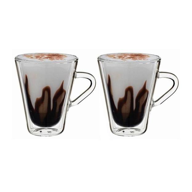 Кружка 105 мл. d=50 мм. h=75 мм. с двойными стенками Термостекло  Luigi /2/ фото 1