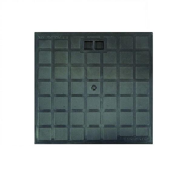 Крышка водоприемника пластиковая 300х300 фото 1