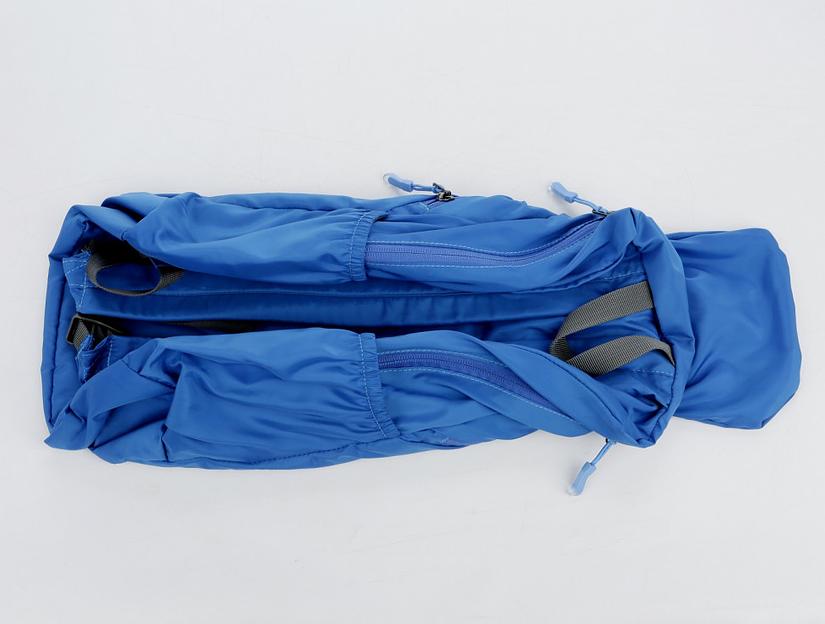 Дорожный рюкзак-трансформер 9082 синий ОПТ фото 10