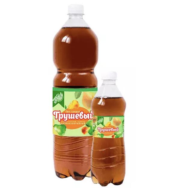 Среднегазированный напиток «Грушевый» безалкогольный 0,5 л, опт фото 1