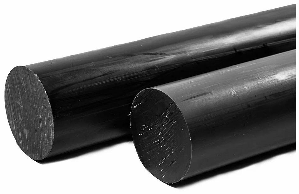 Полиамид (капролон) графитонаполненный d - 30 мм Опт фото 1