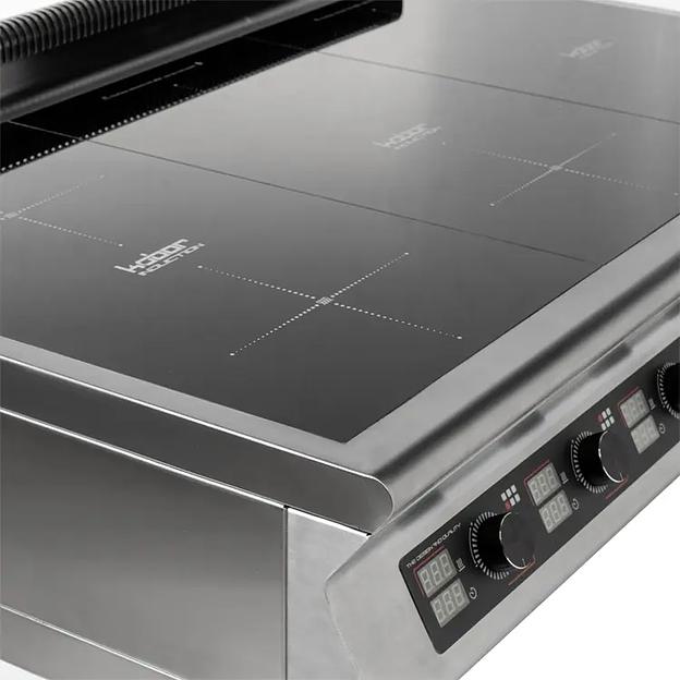 Плита индукционная настольная 6 конфорок Кобор I7-6T фото 7
