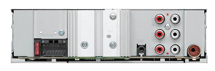 Автомагнитола Kenwood KMM-BT408 1DIN 4x50Вт фото 3