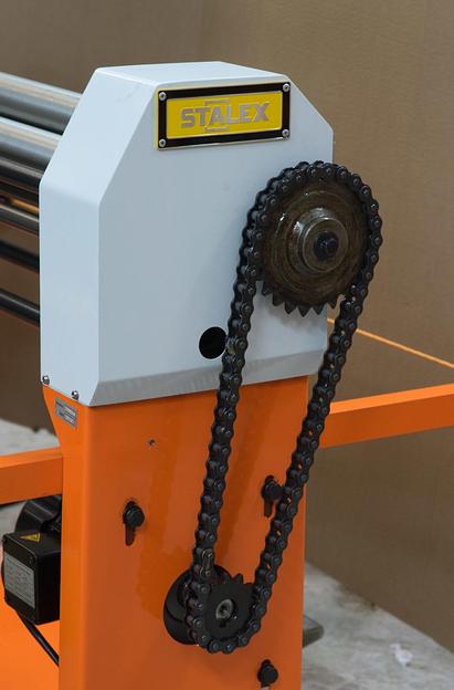 Вальцы с электроприводом Stalex ESR-1300х1,5E (элмех) фото 3