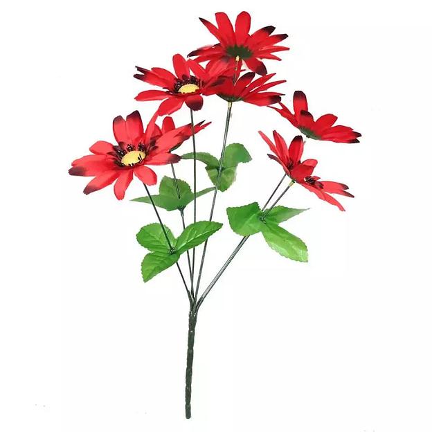 Букет с ромашками 7 голов 44см 350-487 фото 3