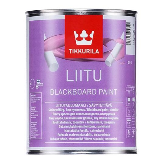 Краска декоративная Tikkurila Liitu для школьных досок 0,9 л фото 1