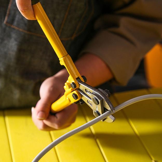 Шарнирно-губцевый инструмент Deli Болторез Deli DL2687 300мм, прорезиненная ручка, захват 0-4мм фото 4