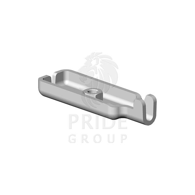 Опора стойки усиленная пристенного стеллажа 25 серия П90 фото 1