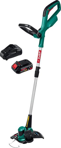 Триммер электрический Зубр ТА-185-21 аккум. разбор.штан. реж.эл.:леска фото 1