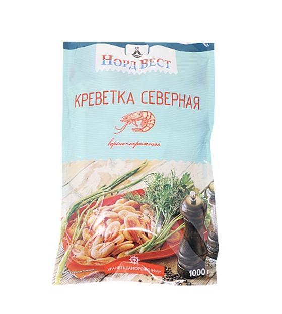 Креветка варёно-мороженая 250+, 1000 гр, опт фото 1