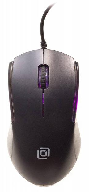 Мышь Оклик 245M черный оптическая (1000dpi) USB (3but) фото 8
