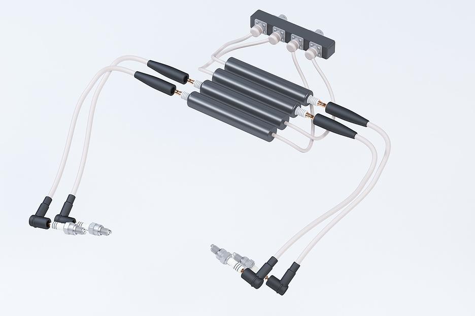 Индуктивная катушка зажигания для двигателей внутреннего сгорания (прототип) опт фото 1