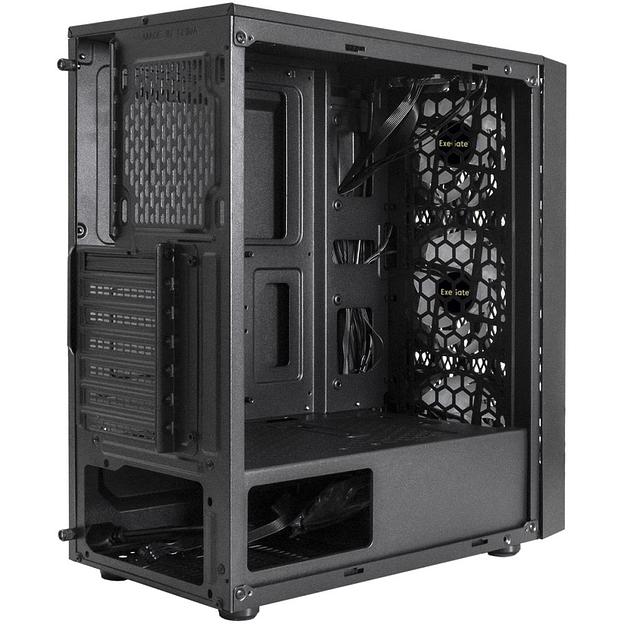 Корпус EXEGATE EVO-8243 MidiTower ATX MicroATX Цвет черный EX292859RUS фото 2