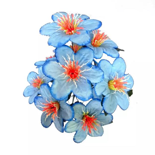 Букет с кувшинками 11 голов 60см 324-583 фото 4