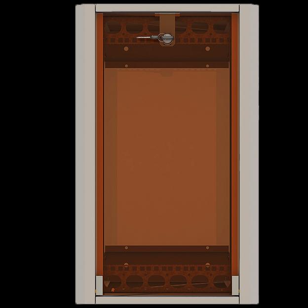 Шкаф настенный телекоммуникационный 600х450 мм, 6U, ТВЛ-6U-600-450-СР фото 2