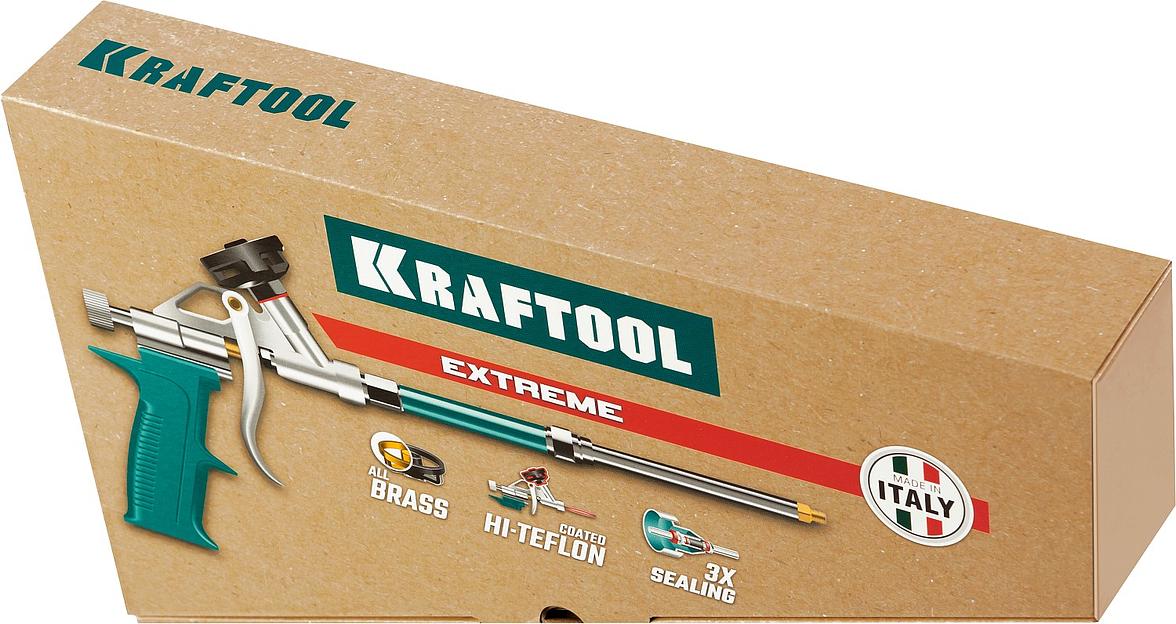 KRAFTOOL EXTREME, полностью разборный обслуживаемый пистолет для монтажной пены (06800) фото 10