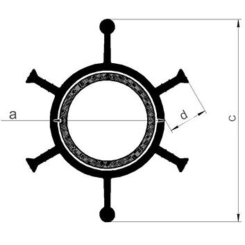 Гидроизоляционные шпонки-трубки Litaproof фото 1