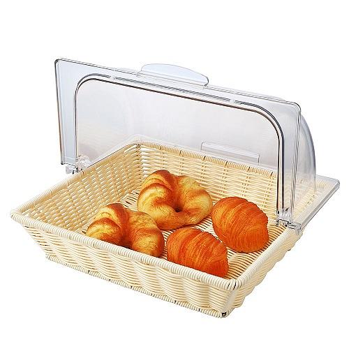 Крышка Roll-Top 53*32,5 см. h=17 см. с ручками пластик MGprof (корзина 68434, 68433) /1/ фото 1