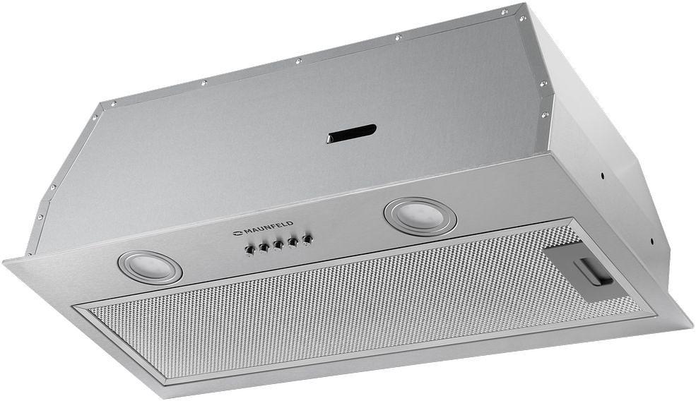 Вытяжка встраиваемая Maunfeld THAMES 601PM нержавеющая сталь управление: кнопочное (1 мотор) фото 1
