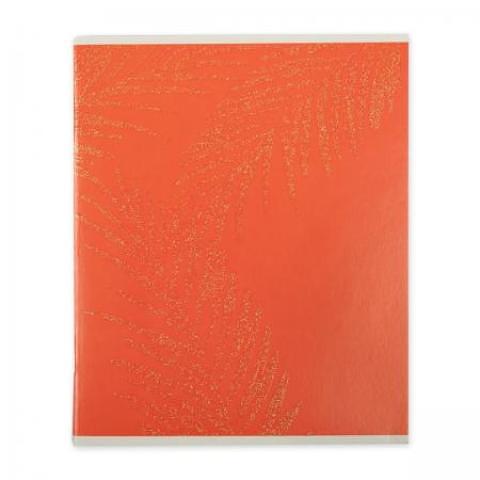 Тетрадь общая на скобе А5, 48 л., клетка, Shine оранжевый, SVT_480621_04, SVETOCH фото 1