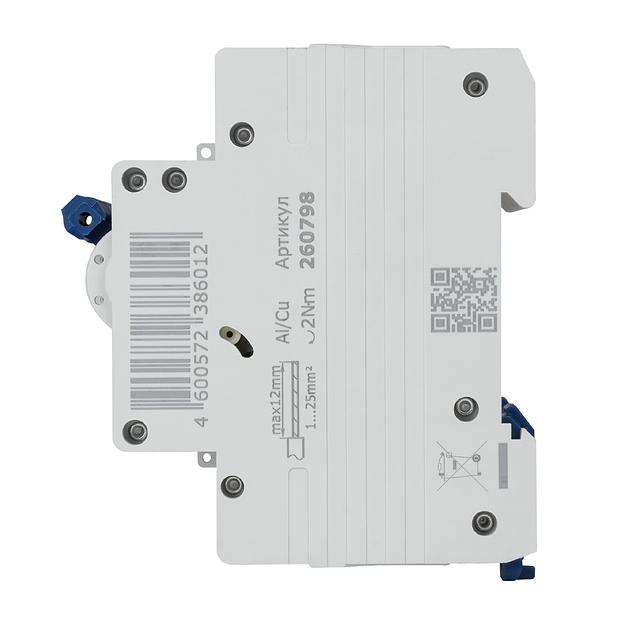 Выключатель автоматический модульный 3п C 40А 6кА OptiDin BM63-3C40-УХЛ3 КЭАЗ 260798 фото 3