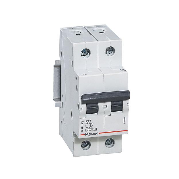 Автоматический выключатель  Legrand  419700  2П C 32A RX3 4 5kA фото 1