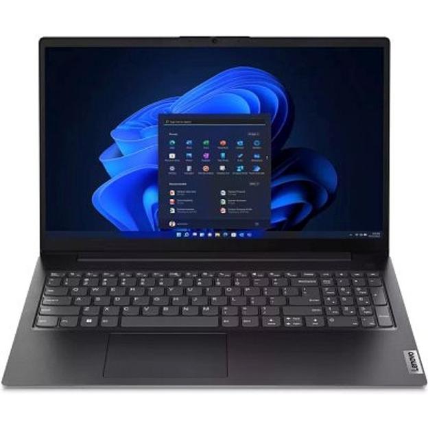 Ноутбук 15.6" TN FHD Lenovo V15 G4 AMN black (AMD Ryzen 3 7320U/8Gb/256Gb SSD/VGA int/noOS) (82YU0080UE) (английская клавиатура) фото 1