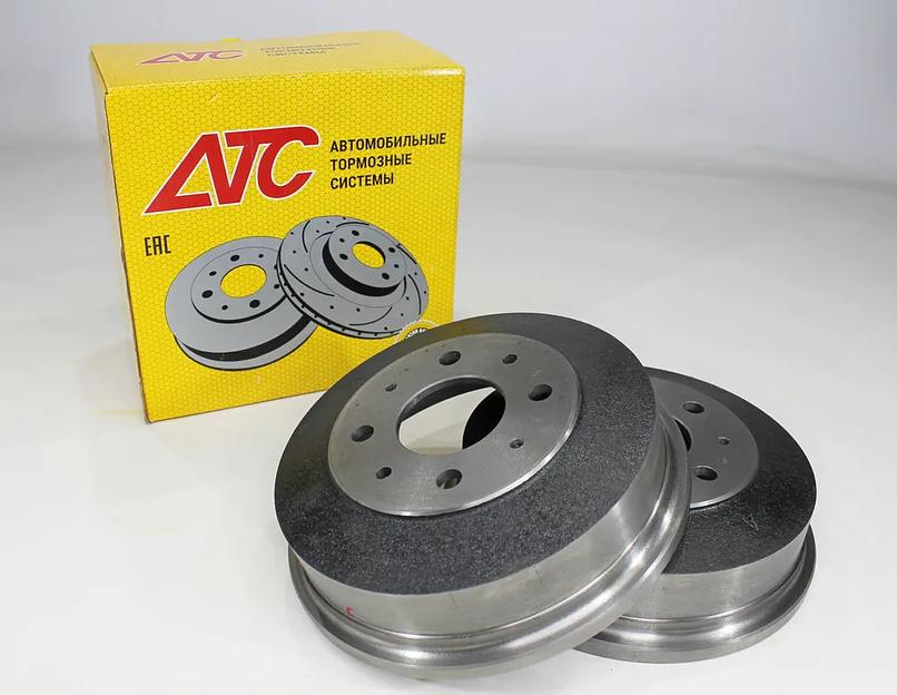 Барабан тормозной задний АTC 11186 чугун ОПТ фото 1