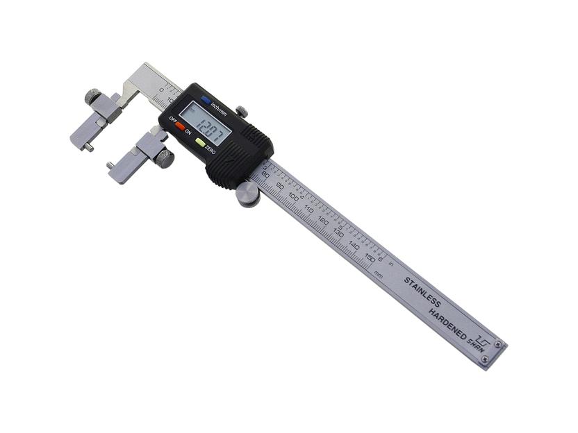 Штангенциркуль со смен. нас. ШЦЦСС- 150 0,01 электр. с калибр. SHAN с поверкой фото 3