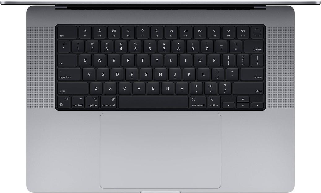 Ноутбук Apple Apple MacBook Pro (16 дюймов, 2021 г.) Клавиатура английская (MK1A3ZE/A) фото 2