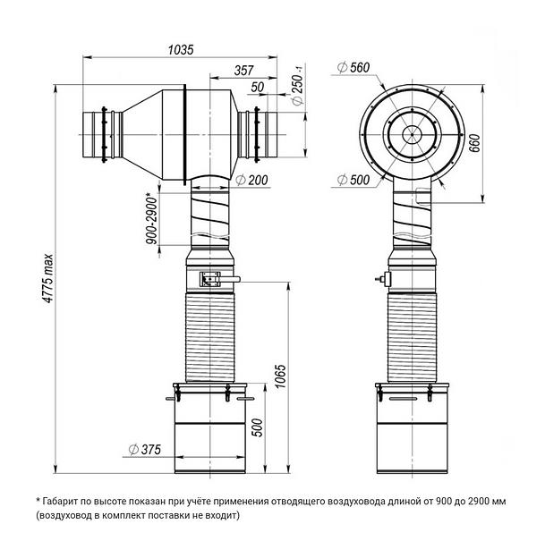 Искроуловитель для фильтровентиляционных систем SPARKSTOP фото 3